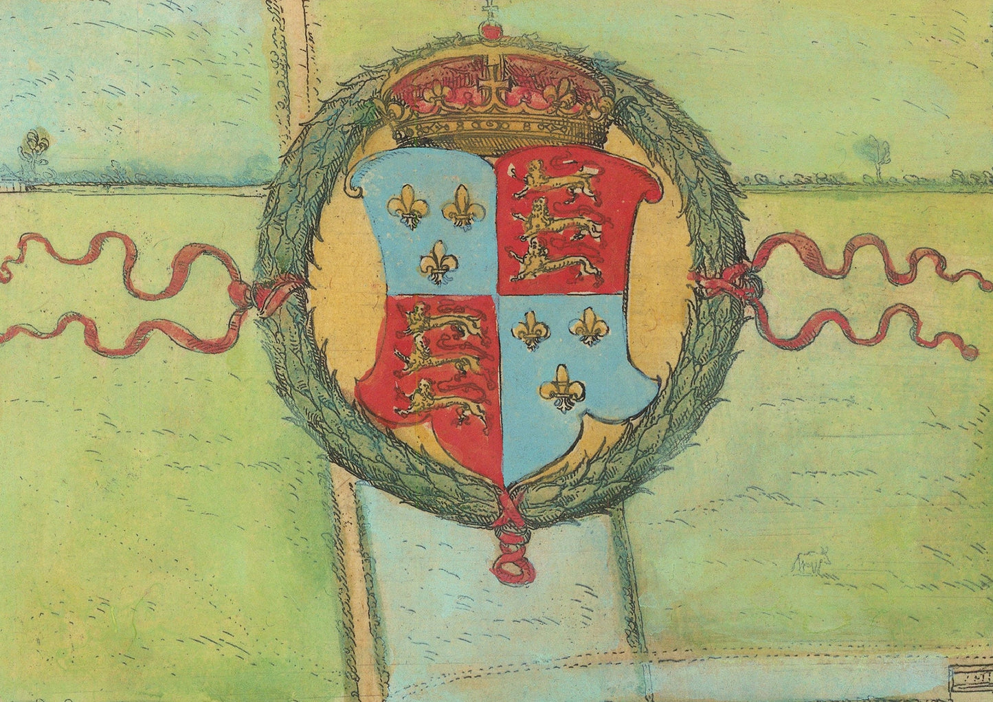 The "First Map of LONDON" by Braun and Hogenberg 1572