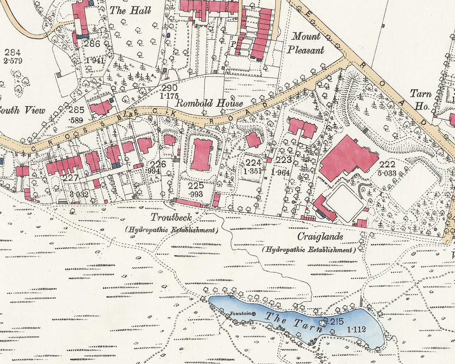 Old ILKLEY Map 1891 - Exclusive Special Edition