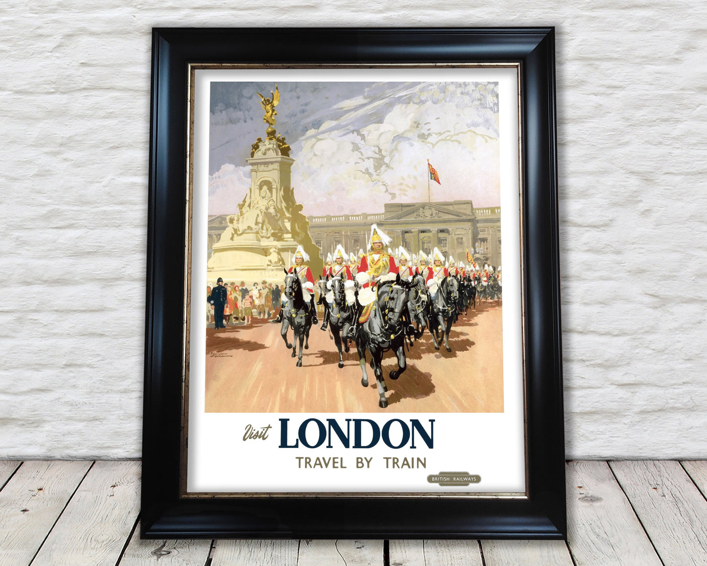 BRITISH RAILWAYS 'Visit London' by Gordon Nicoll