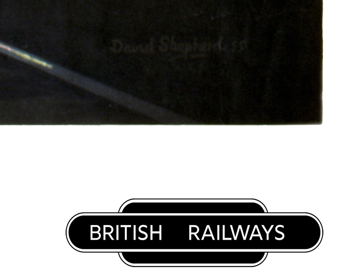 BRITISH RAILWAYS 'Service by Night' by David Shephard 1955