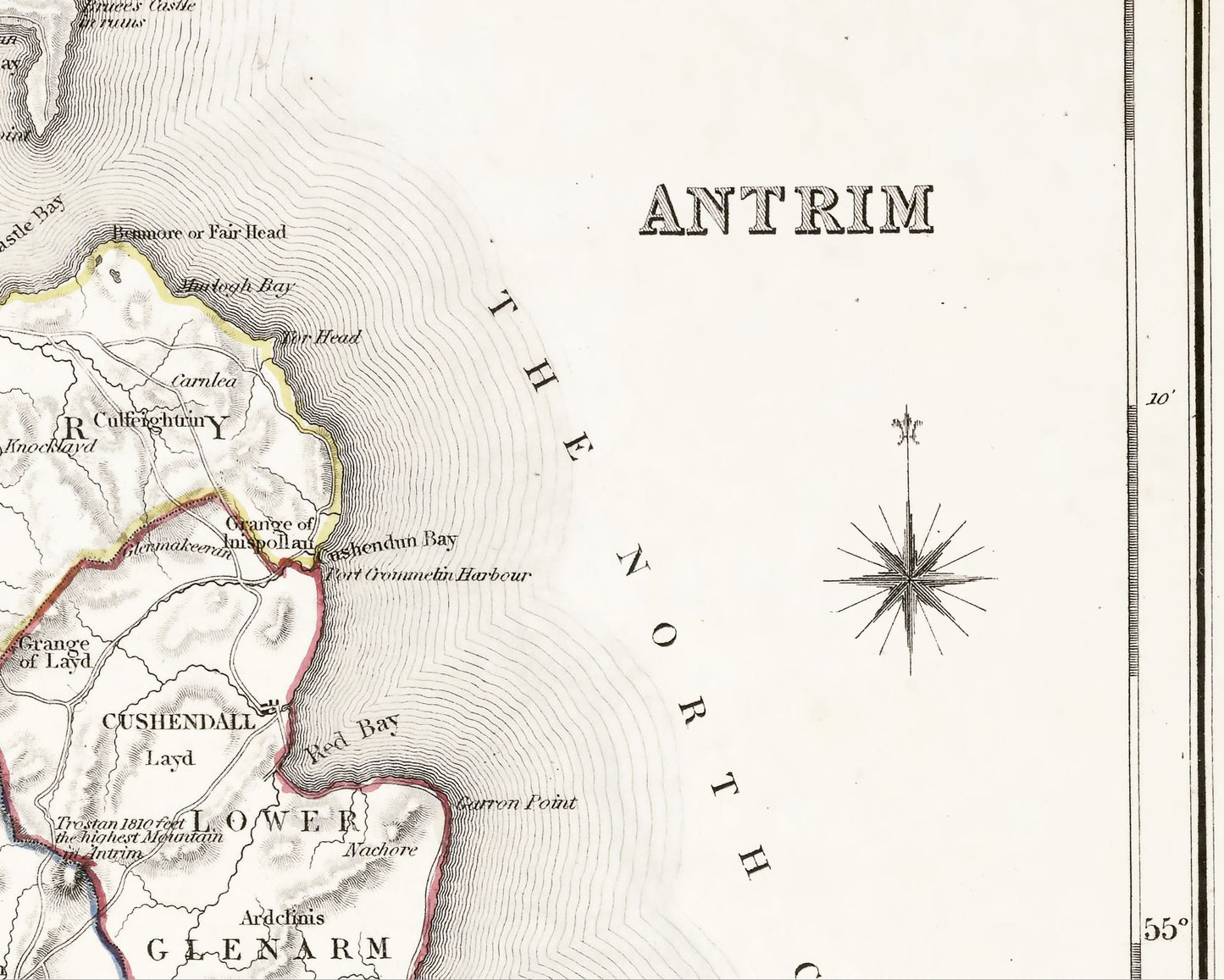 County ANTRIM 1846 by Creighton