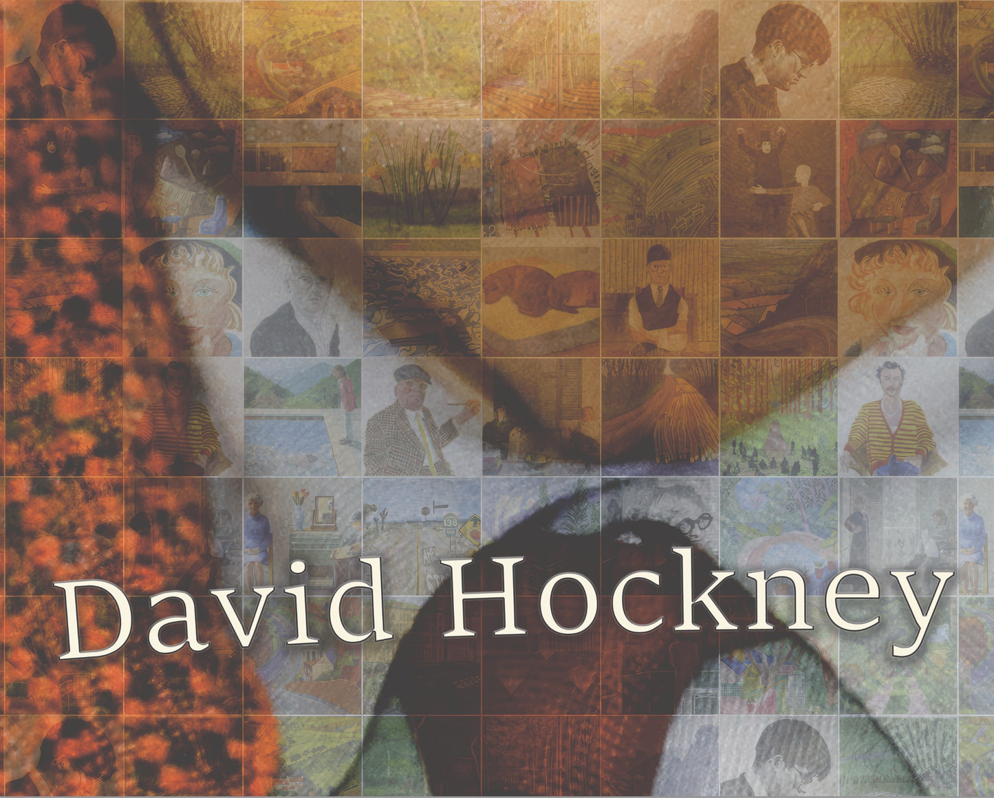 DAVID HOCKNEY Exclusive Photo Mosaic Tribute Print (unframed)