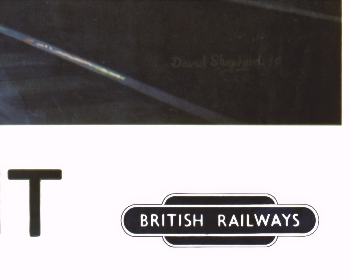 BRITISH RAILWAYS 'Service by Night' by David Shephard 1955 Unframed/Framed